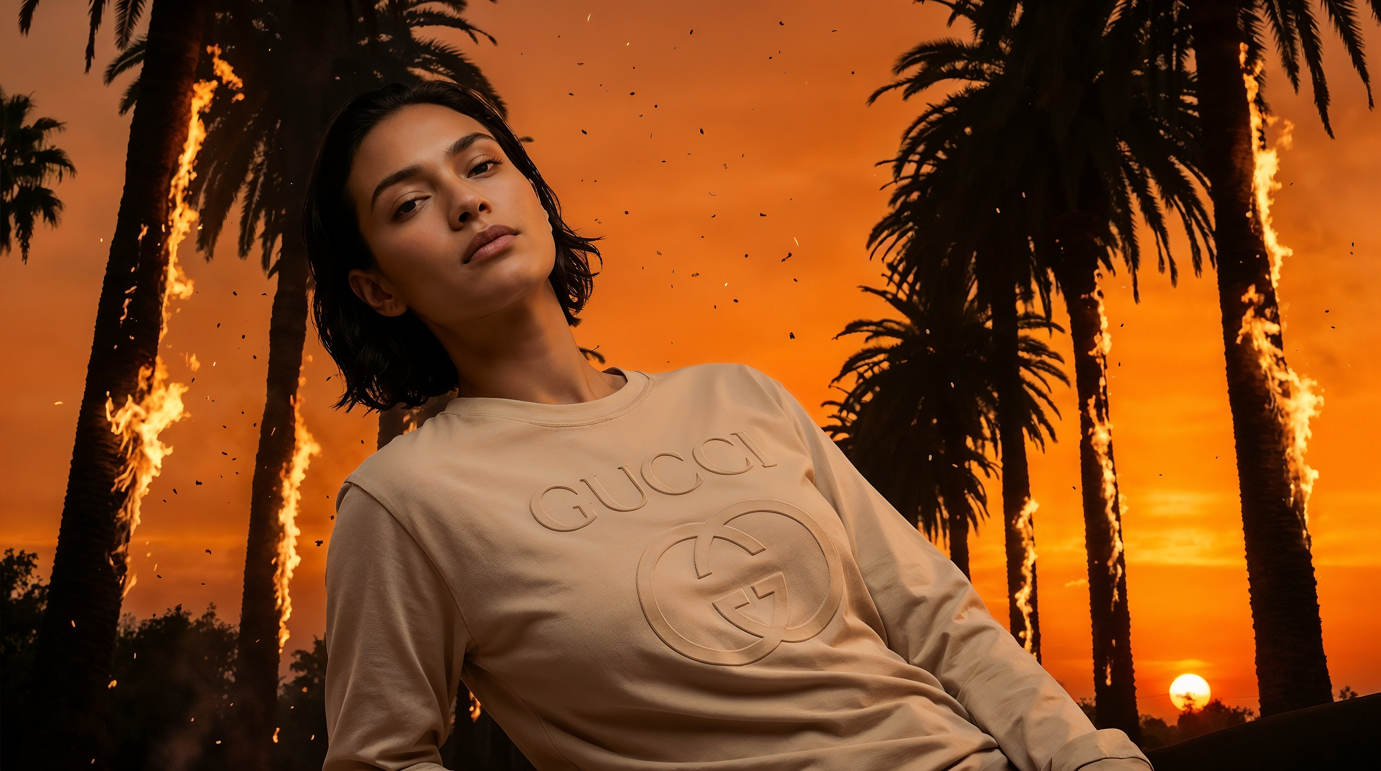 AI Generated long sleeve t-shirts (FRONT) (2K)