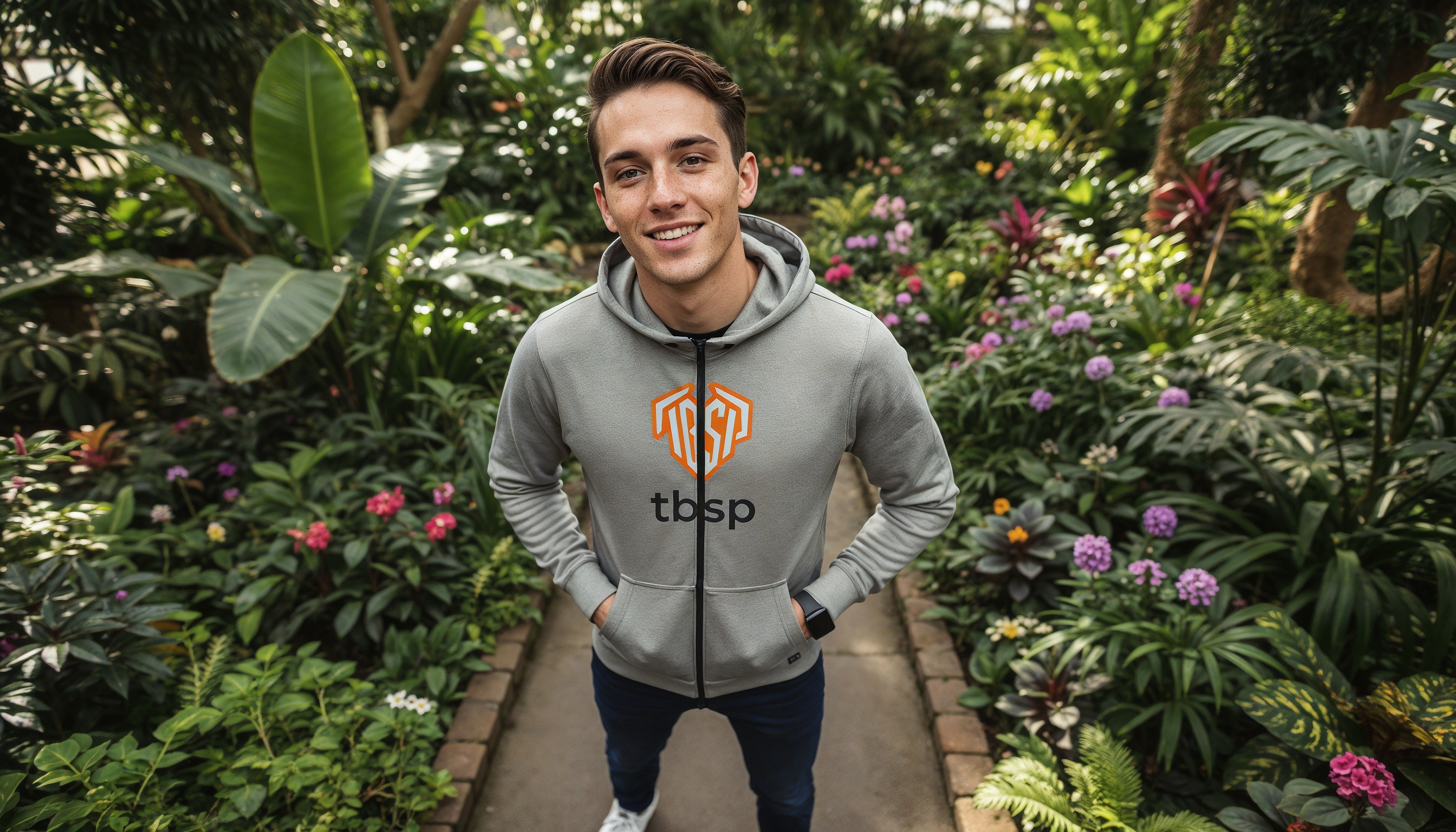 Tri-Blend Zip Hoodie (FRONT) (2K)