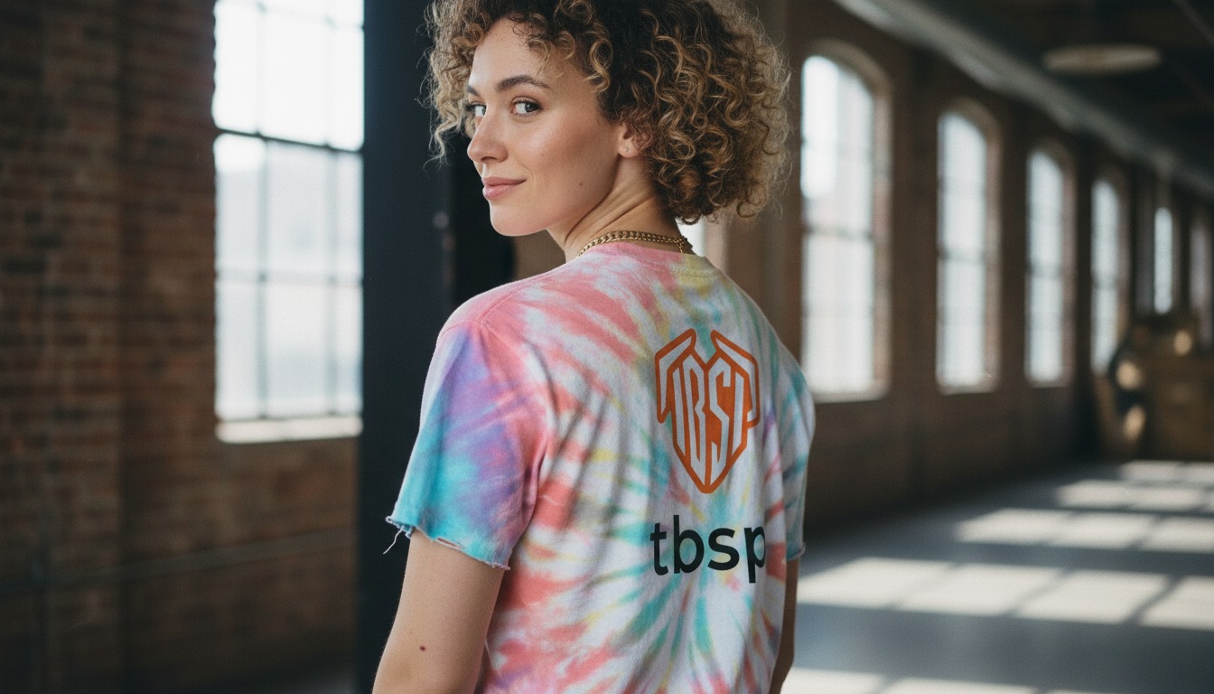 Dyenomite Rainbow Tie-Dye T-shirt (BACK)